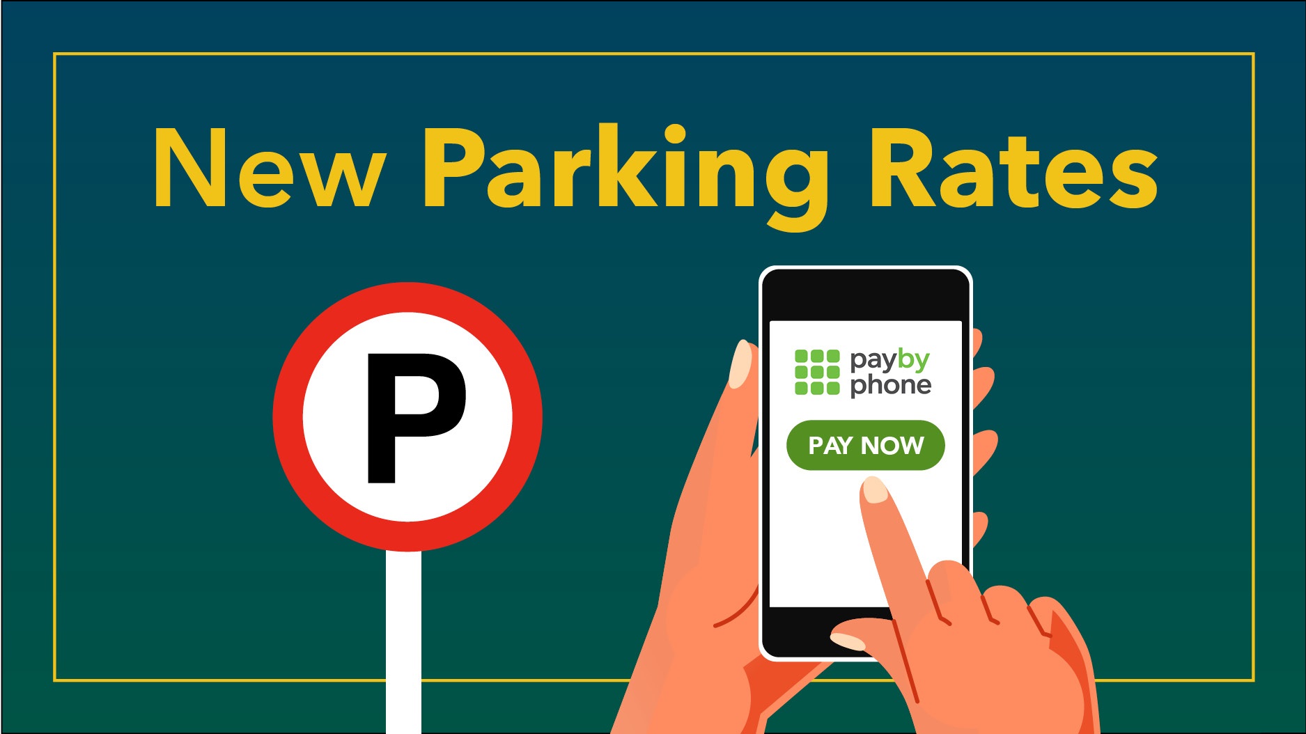 Parking PaybyPhone new Rates