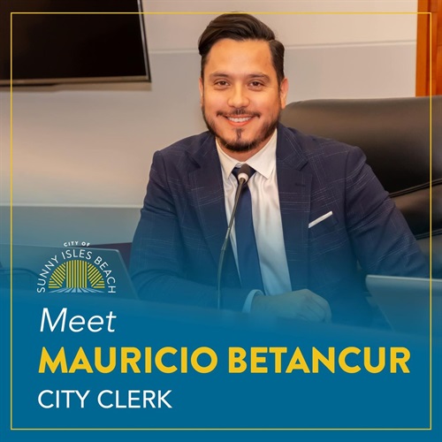 Mauricio Betancur, City Clerk