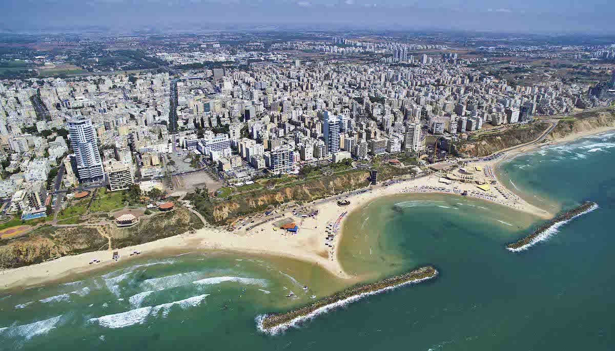 Netanya, Israel Coastal Panarama