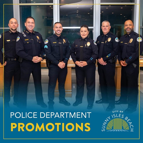 Police Department Promotions