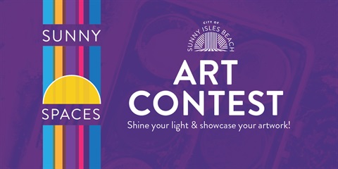 Sunny Spaces Art Contest. Shine your light and showcase your art.