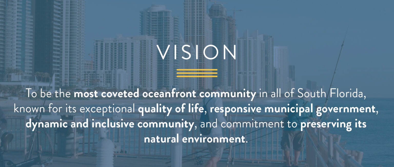 City of Sunny Isles Beach Vision Statement