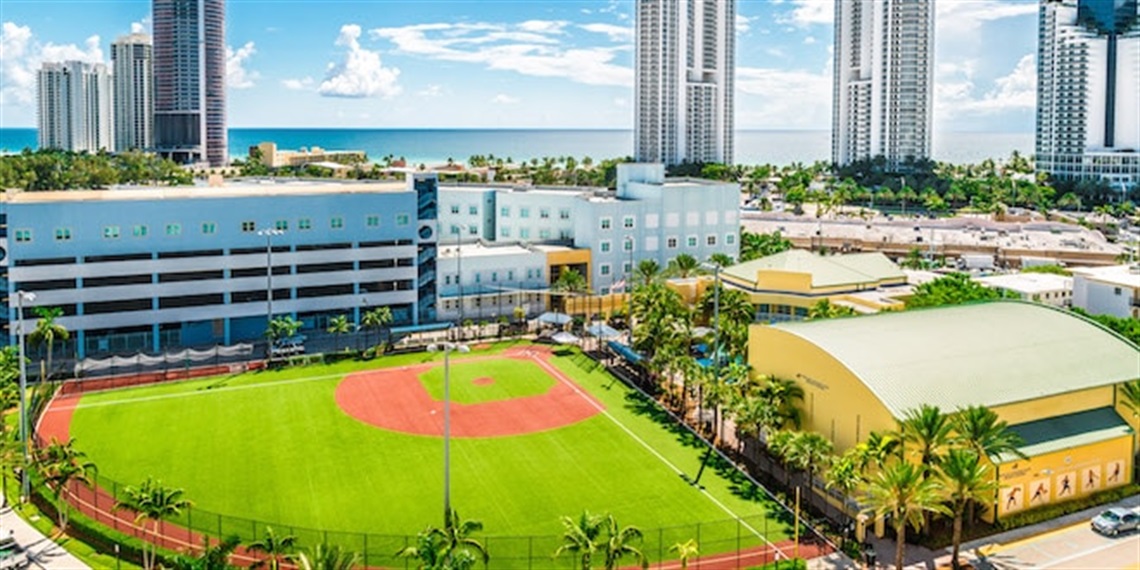 Pelican Community Park aerial.