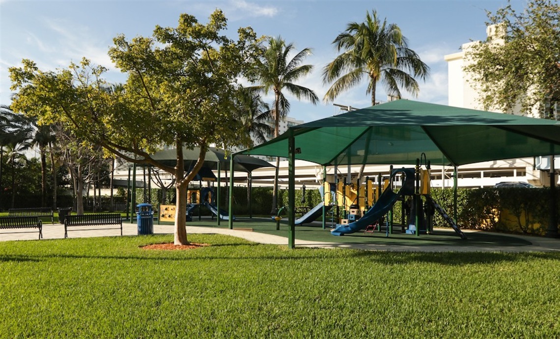 Golden Shores Park playground