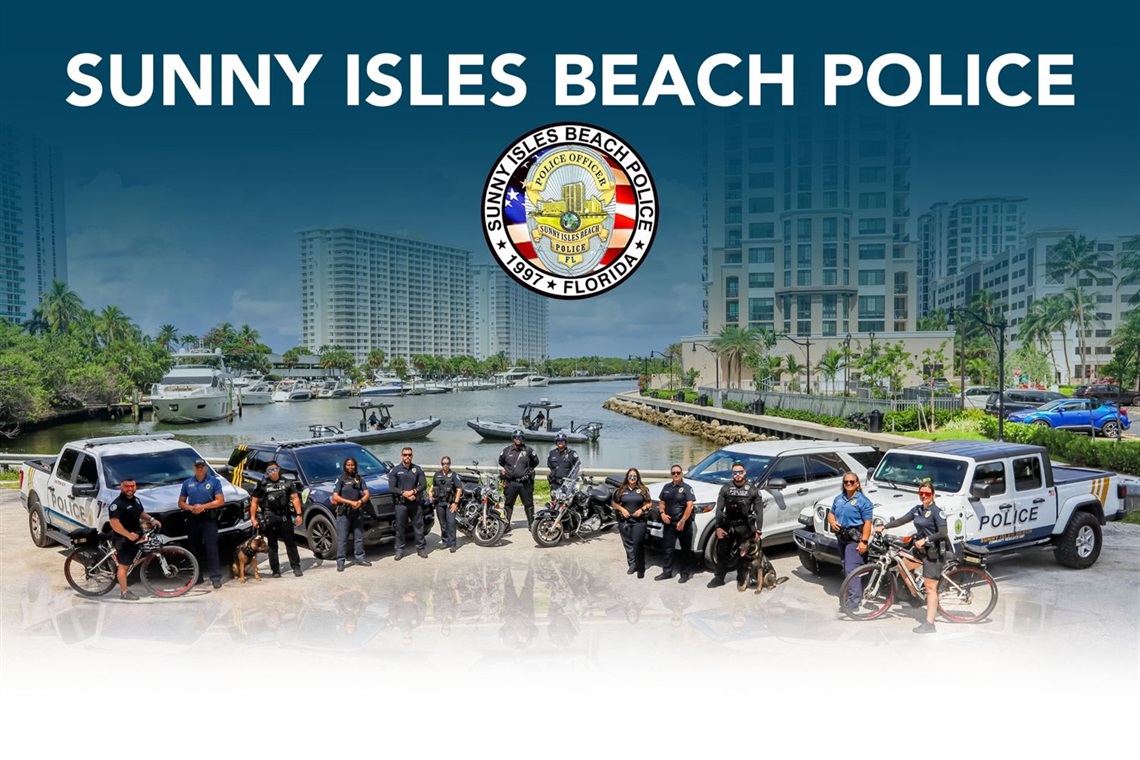 Sunny Isles Beach Police Group Photo